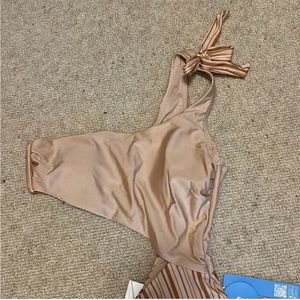 Cupshe one piece Swimsuit Italian Romance One-Shoulder CutoutBNWT